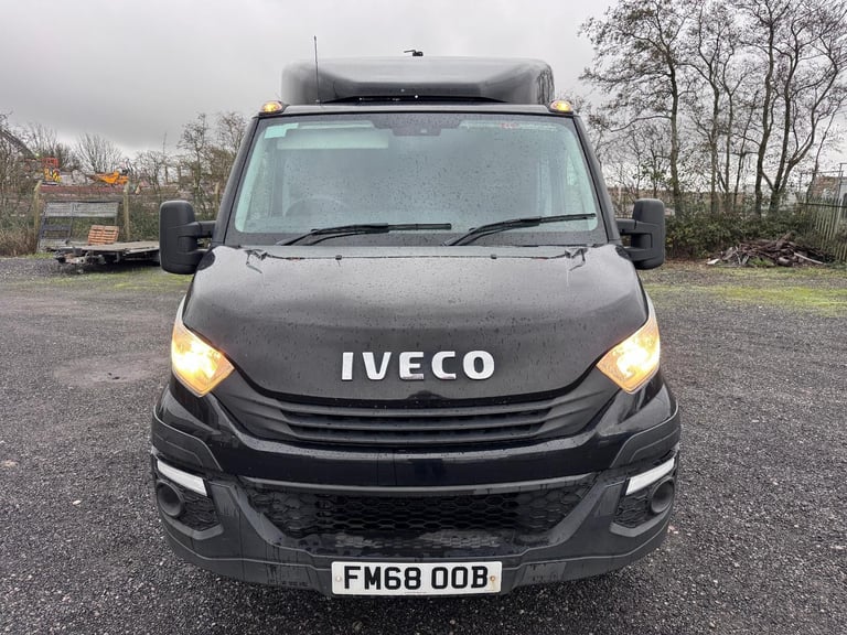 2018 68 Iveco Daily Recovery Truck. 52-180. Sleeper. AC. Winch. Ali bed. RearAir