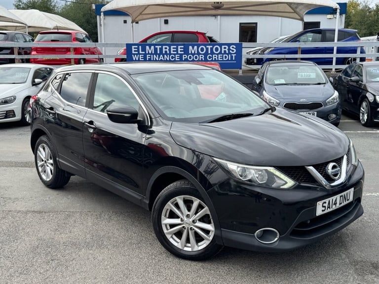 2014 Nissan Qashqai 1.5 Turbo Diesel (DCI), Acenta Premium, SUV, 5 Door, Manual, 2WD, £20 Yearl H...