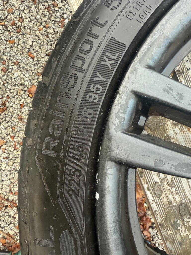 Bmw 18 inch alloys f30/f31