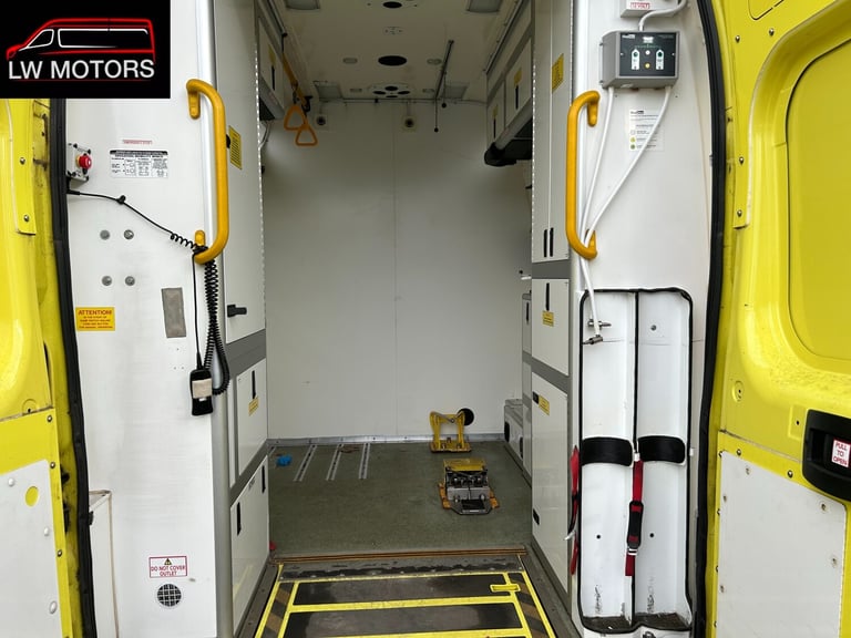 FIAT DUCATO 3.0 180 BHP MULTIJET EXLWB EXHIGH ROOF AMBULANCE 2012 62 REG