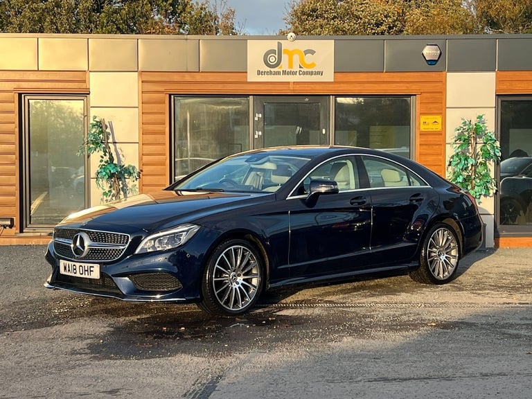 2018 Mercedes-Benz CLS 2.1 CLS220d AMG Line Coupe G-Tronic+ Euro 6 (s/s) 4dr COUPE Diesel Automatic