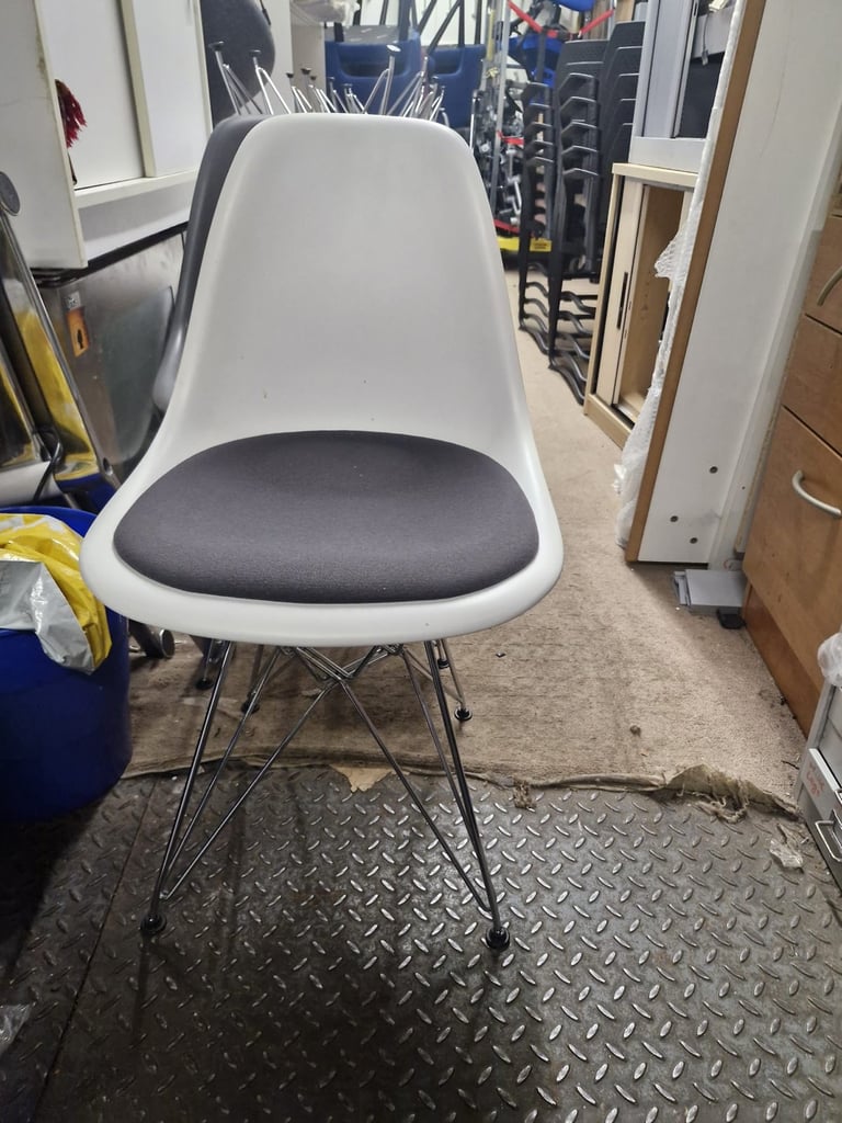 image for Genuine Vitra Eames DSR side chair (10 available)