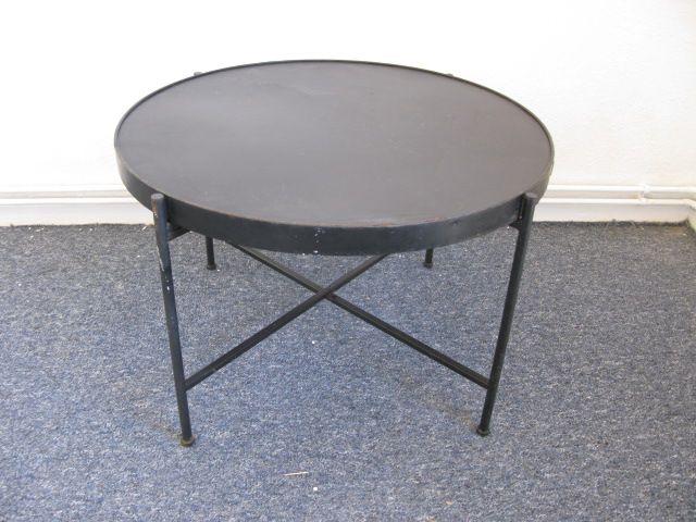 image for Round metal table