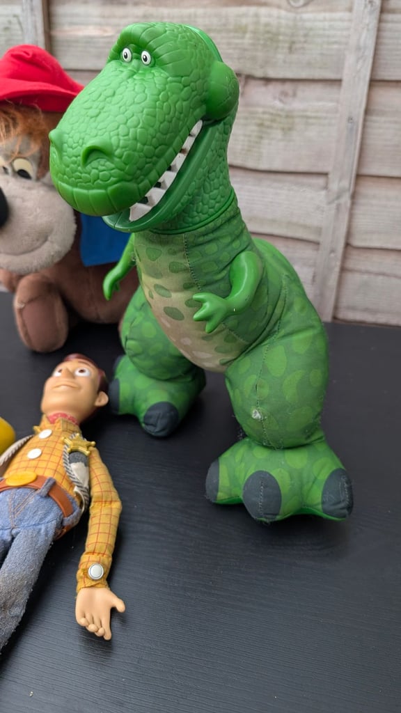 Vintage plush toys joblot tweenies _ toy story 