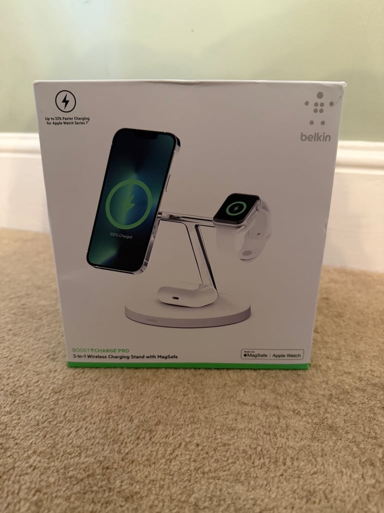 image for Belkin 3 in 1 wireless charging stand