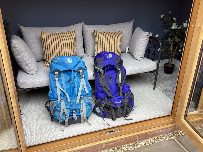 Pair of Panther 65 backpacks / Duke of Edinburgh 