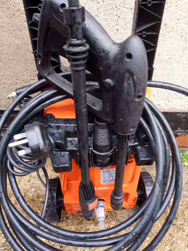 Black+decker pressure washer 