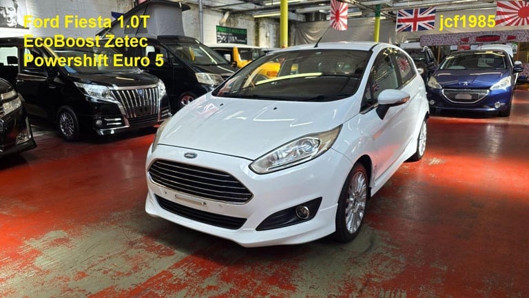  Ford Fiesta 1.0T EcoBoost Zetec Powershift Euro 5 5dr  Petrol Automatic