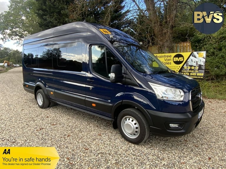 2019 Ford Transit 2.0 460 EcoBlue Trend Minibus Double Cab 5dr Diesel Manual RWD L4 H3 Euro 6 MIN...