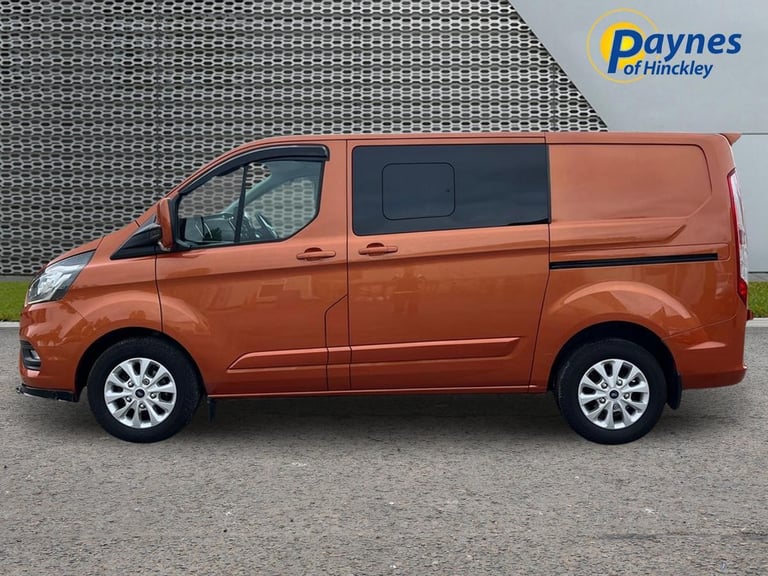 2019 Ford Transit Custom 300 L1 Double Cab in Van 2.0L 130PS Auto in Orange Glow
