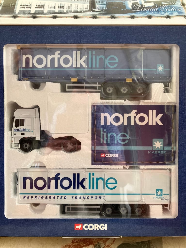 CORGI Limited Edition NORFOLK LINE Scale 1:50 Set.