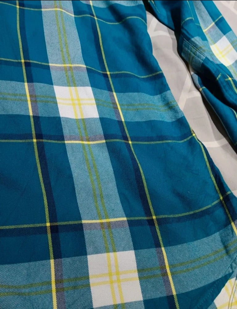 2x Next Long Sleeved Checked/Tartan Shirts