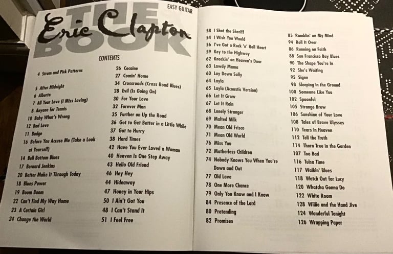 Brand New Luxury Epiphone Gig Bag & Eric Clapton, The Jam Extensive Songbooks