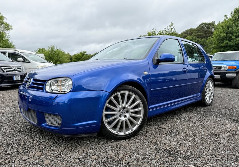 FRESH IMPORT 2004 VW GOLF R32 MK4 BLUE 3.2 V6 PETROL 5 DOOR 6 SPEED MANUAL