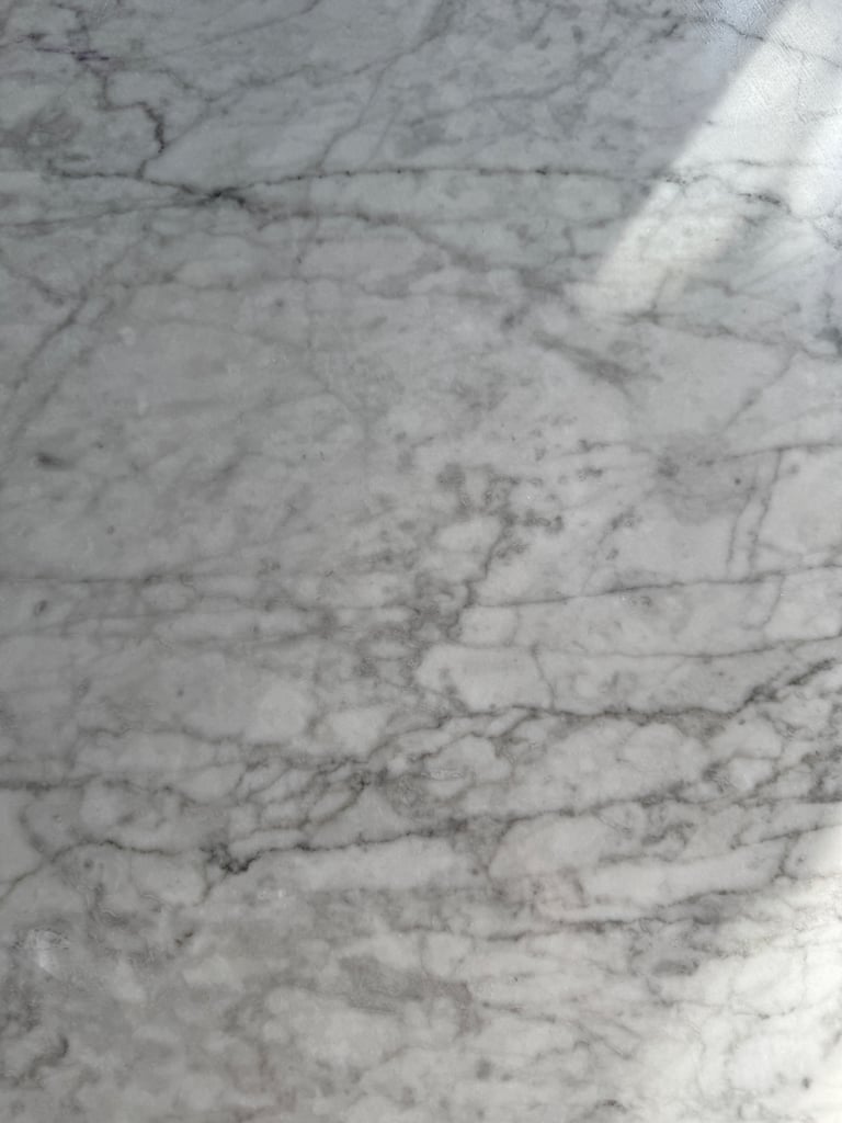 West Elm Marble Rectangle Coffee Table (112 cm x 61 cm)