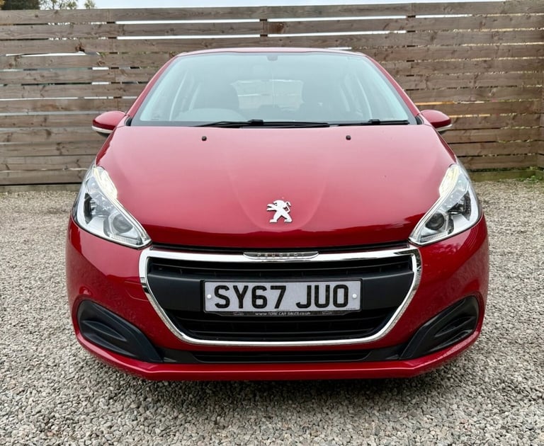 2017 67 PEUGEOT 208 1.2 PURETECH ACTIVE HATCHBACK 5DR PETROL MANUAL EURO 6 (82 P