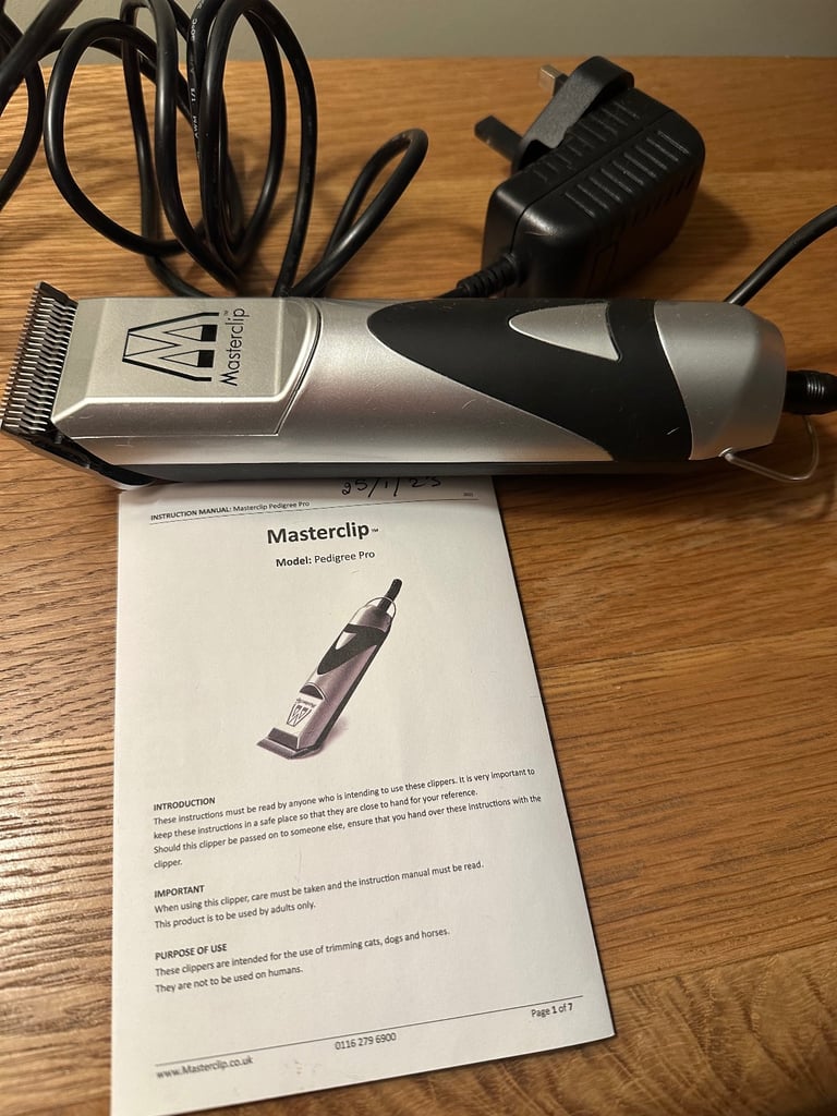 Masterclip Pedigree Pro Corded Dog Clippers