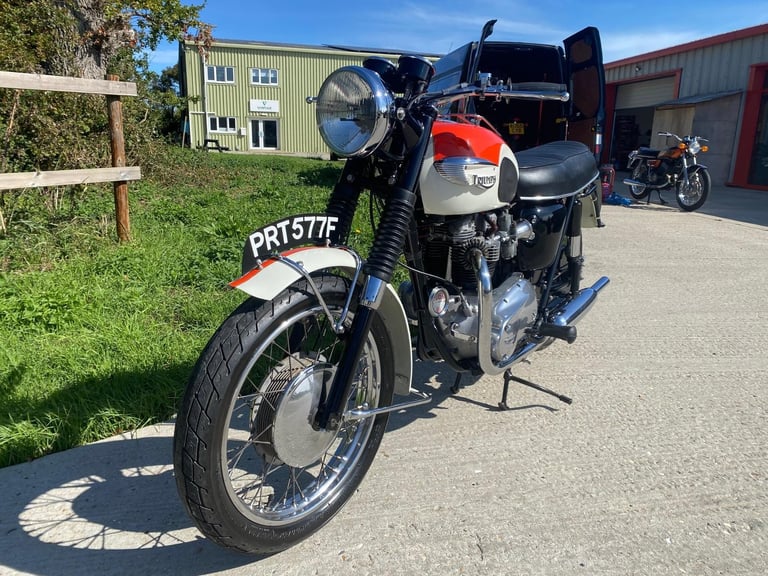 TRIUMPH T120 BONNEVILLE, 1967, MATCHING NUMBERS, LOVELY CLASSIC 650 TWIN