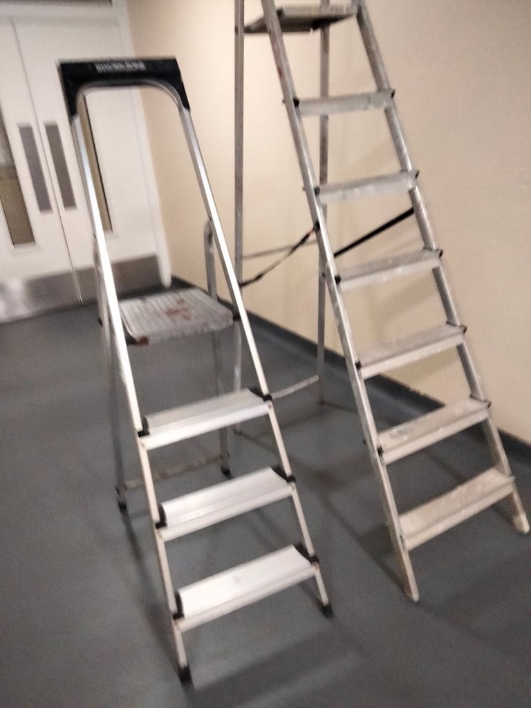 image for Step ladders.have 2 off I big other small Diy