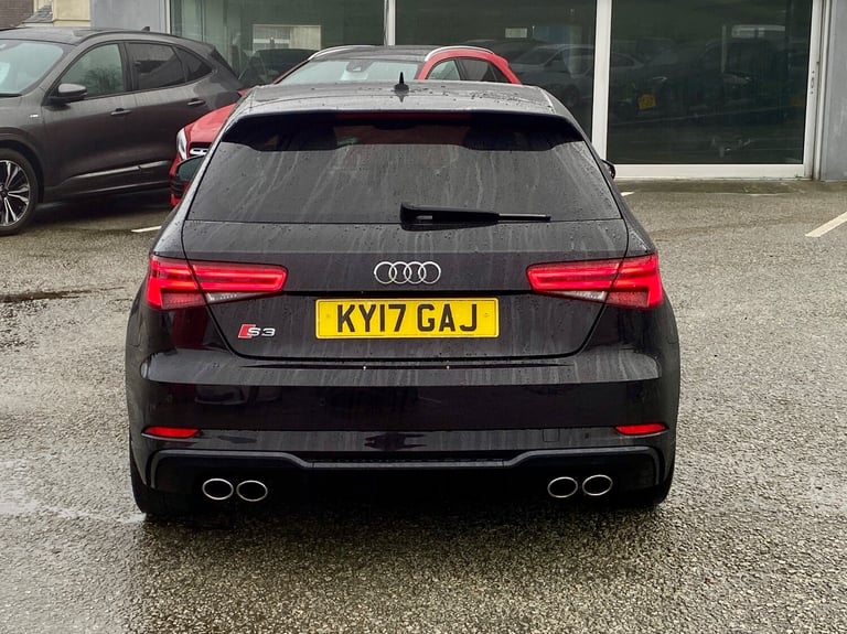 2017 Audi S3 2.0 TFSI Black Edition Hatchback 3dr Petrol S Tronic quattro Euro