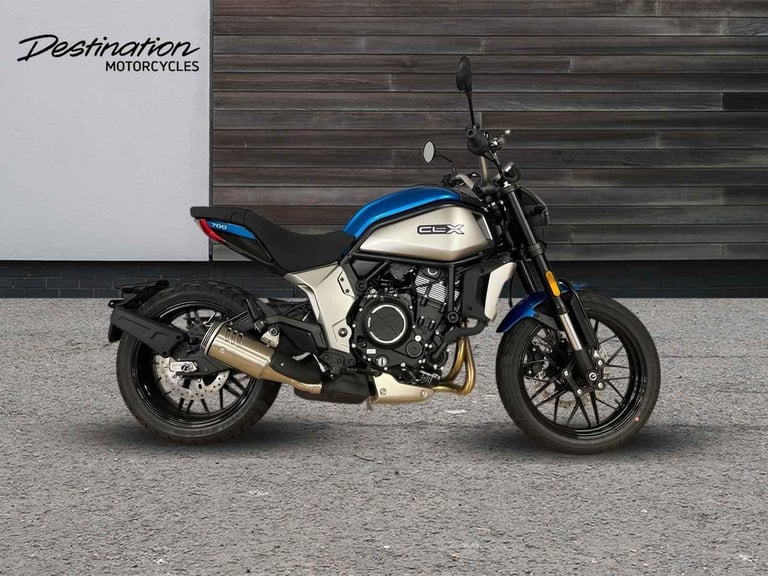 image for 2025 Cf Moto Cl-X 700CL-X HERITAGE Petrol blue 6 Speed