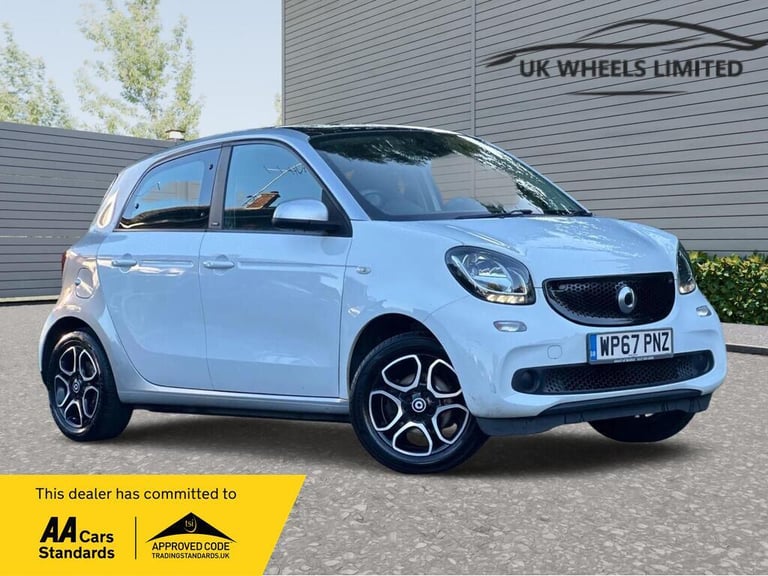 image for 2017 smart forfour 0.9T Prime (Premium) Twinamic Euro 6 (s/s) 5dr HATCHBACK Petrol Automatic