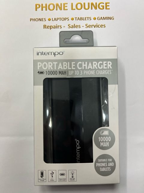 Intempo10000mah Universal Power Bank for phone /tablets/ ipads etc