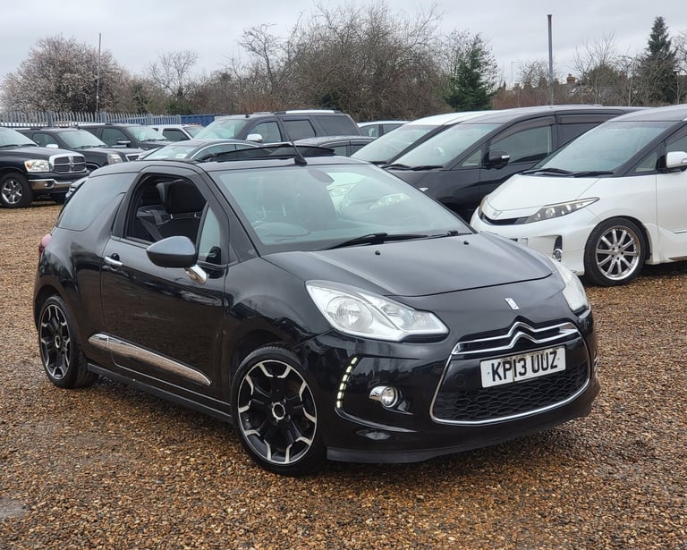 image for 2013 CITROEN DS3 1.6 VTi DSTYLE PLUS 2 DOOR CONVERTIBLE BLACK ULEZ FREE