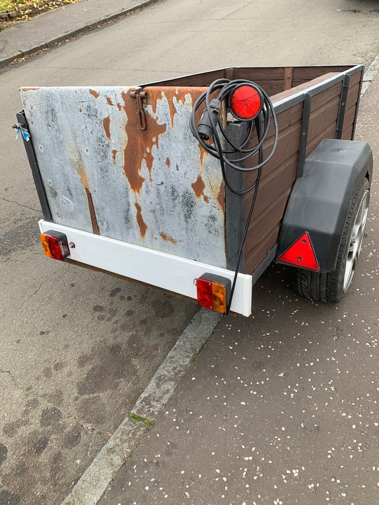 5ft x 3ft trailer car van pick up truck tow bar alloys light board