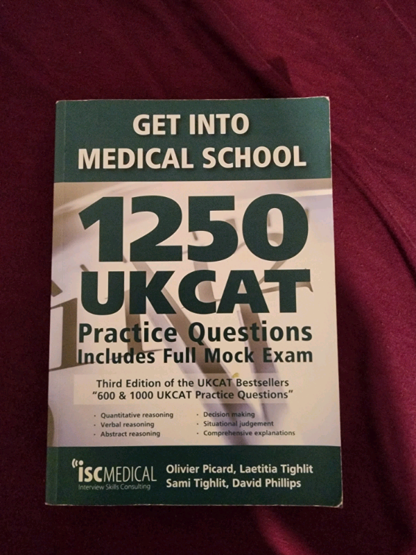 ISC 1250 UKCAT Practice Questions Book 3rd Edition