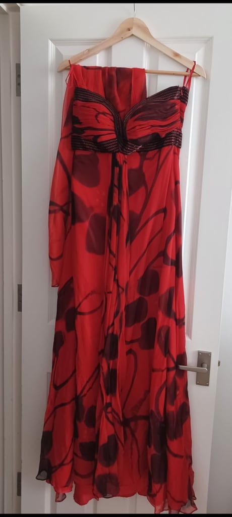 Dolce Vita- maxi formal dress with shawl