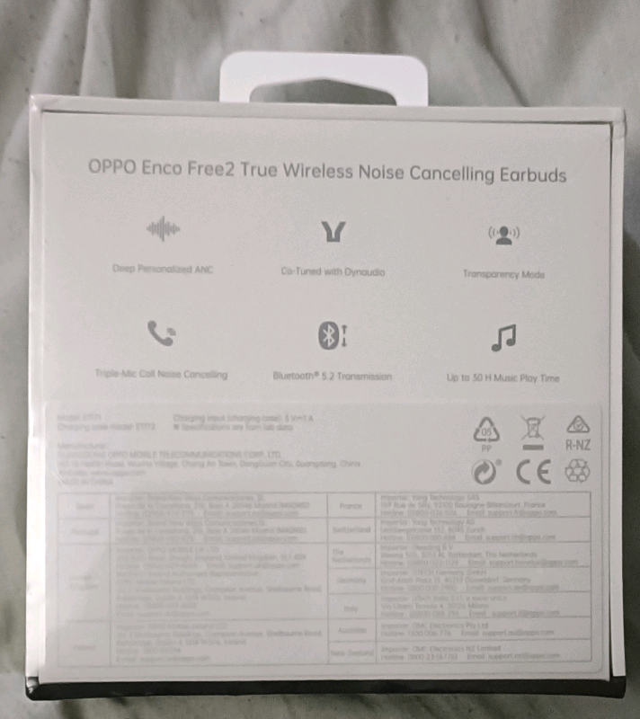 Oppo Enco Free 2 True Wireless Earbuds | in Port Talbot, Neath Port Talbot  | Gumtree
