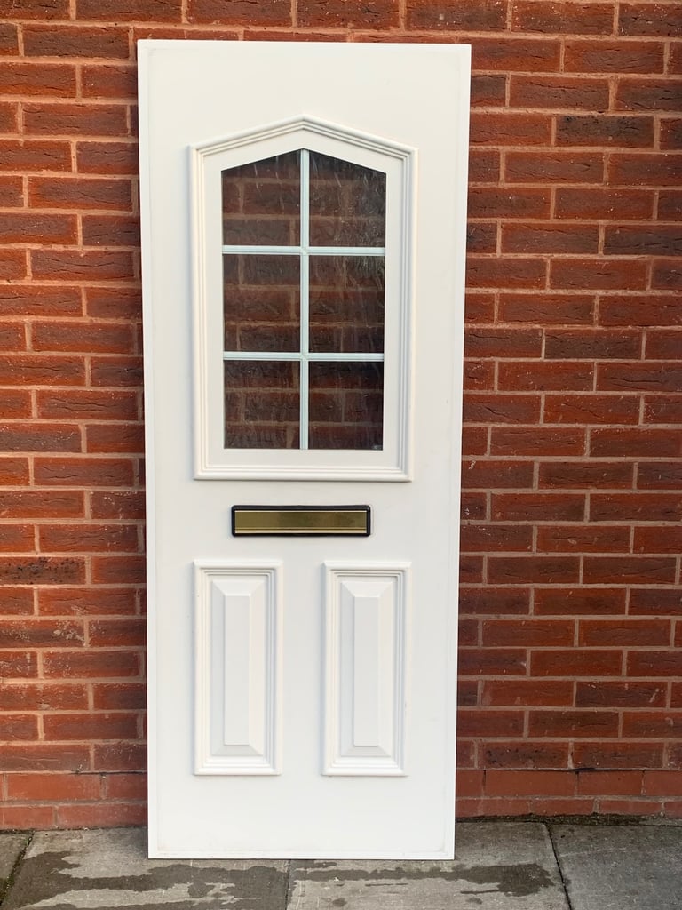 UPVC DOUBLE GLAZED DOOR PANEL IN FILL CARD 682mm WIDE 1762mm HIGH CAN DELIVER