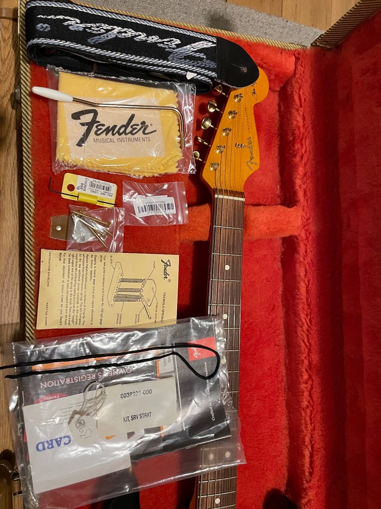 Fender Stratocaster Stevie Ray Vaughan Signature (1998)