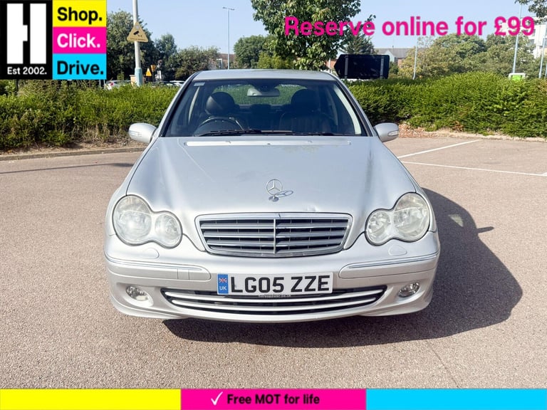  Mercedes-Benz C Class 1.8 C200 Kompressor Elegance SE 4dr Petrol Automatic