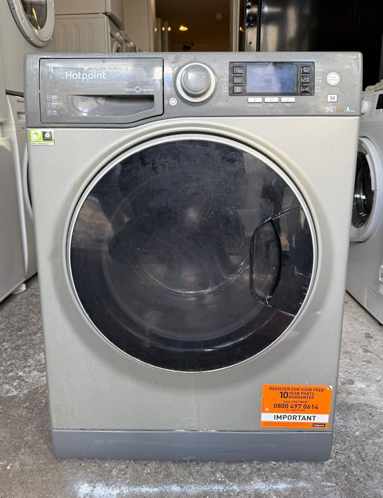 Hotpoint 9kg Grey Washer Dryer With free Delivery N Warranty 