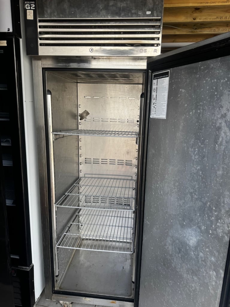 Commercial single door fridge or freezer cage shop restaurant takeaway 
