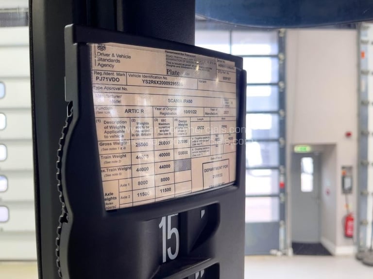 2022 (71) SCANIA R450 6X2 TAG HIGHLINE