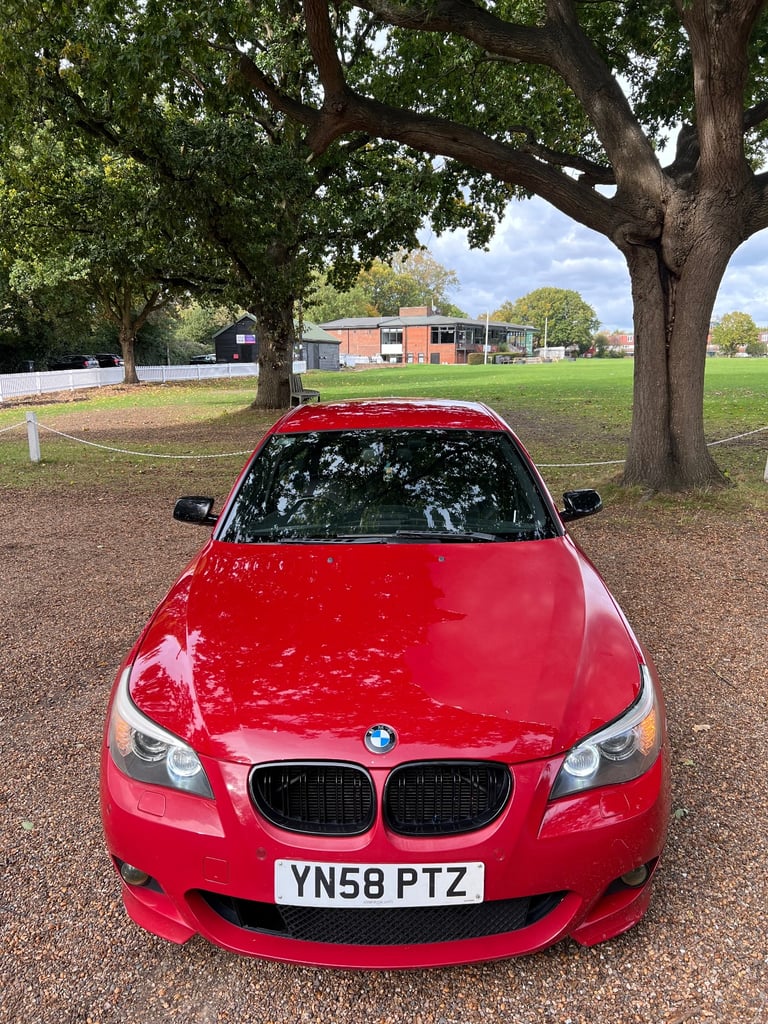 BMW 530D COBRA IMOLA RED MSPORT