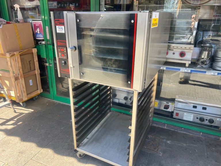 image for ELECTRIC COMBI STEAM  OVEN BBQ BAKERY CAFE KITCHEN CATERING COMMERCIAL KITCHEN SHOP