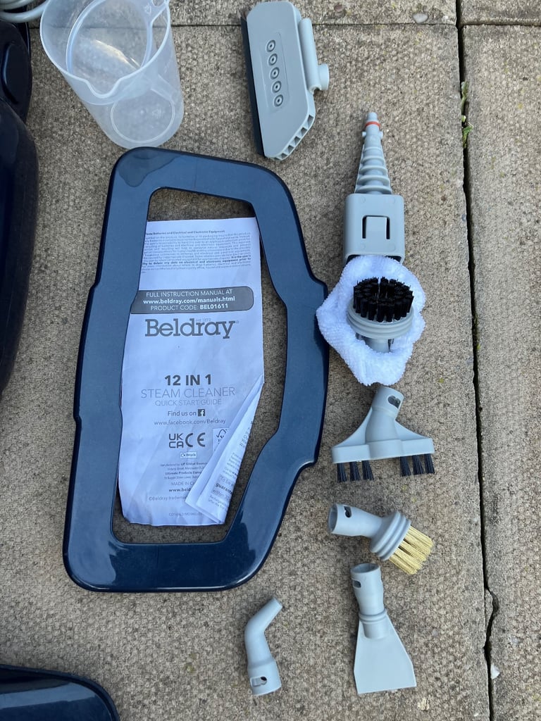Beldray 12 in 1 steam cleaner 