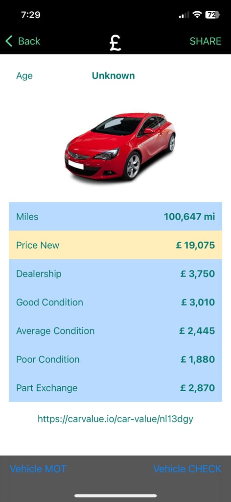 Vauxhall, ASTRA GTC, Hatchback, 2013, Manual, 1364 (cc), 3 doors