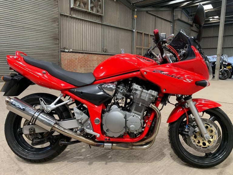 image for 2002 02 SUZUKI GSF 600 BANDIT GSF600 RED HALF FAIRED NEW MOT 8k MILES ONLY 