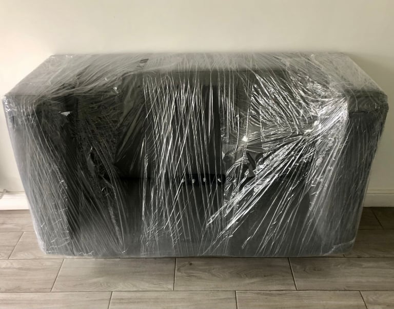 RRP:£199 IKEA KLIPPAN COMPACT SMALL TWO SEAT SOFA FLACKARP GREY LONDON DELIVERY (STUDIOS/BEDROOMS)