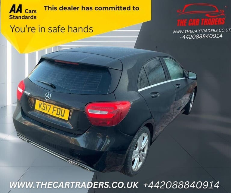 2017 Mercedes-Benz A-Class 1.6 A180 Sport Hatchback 5dr Petrol 7G-DCT Euro 6 (s/s) (122 ps) Hatch...