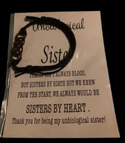 UnBiological Sister bracelet