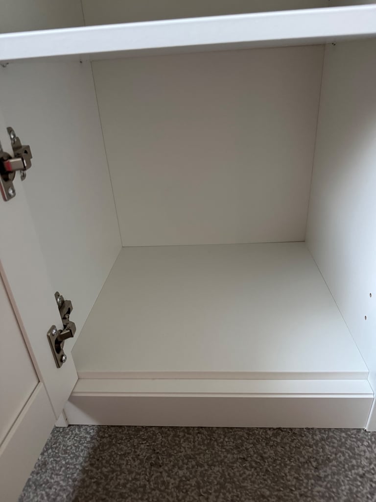 IKEA white bedside table 