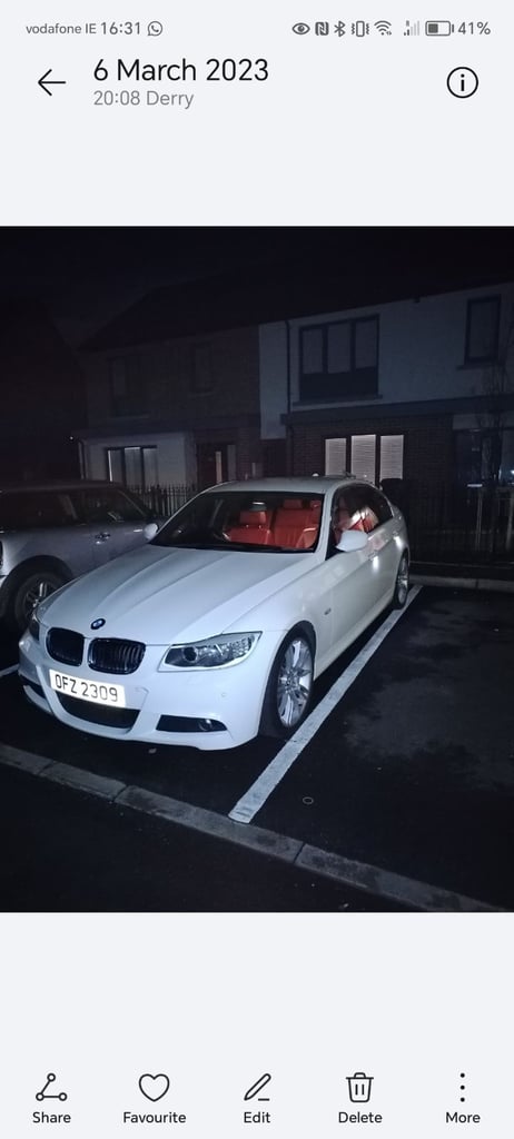 BMW, 3 SERIES, Saloon, 2009, Manual, 1995 (cc), 4 doors