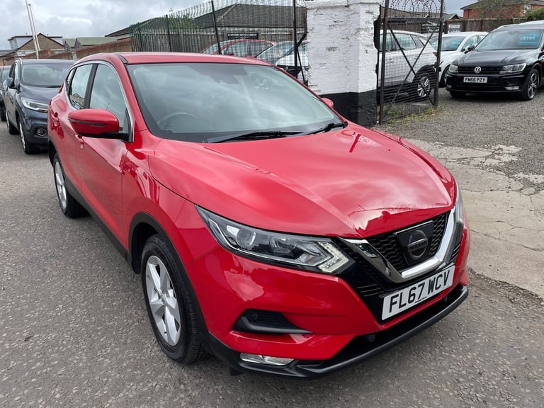 2017 Nissan Qashqai 1.2L Acenta DiG-T CVT SUV 5dr Petrol Automatic Euro 6 (113 bhp) SUV Petrol Au...