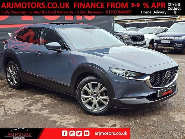 2021 Mazda CX-30 2.0 SKYACTIV-X MHEV Sport Lux 4WD Euro 6 (s/s) 5dr HATCHBACK Petrol Manual